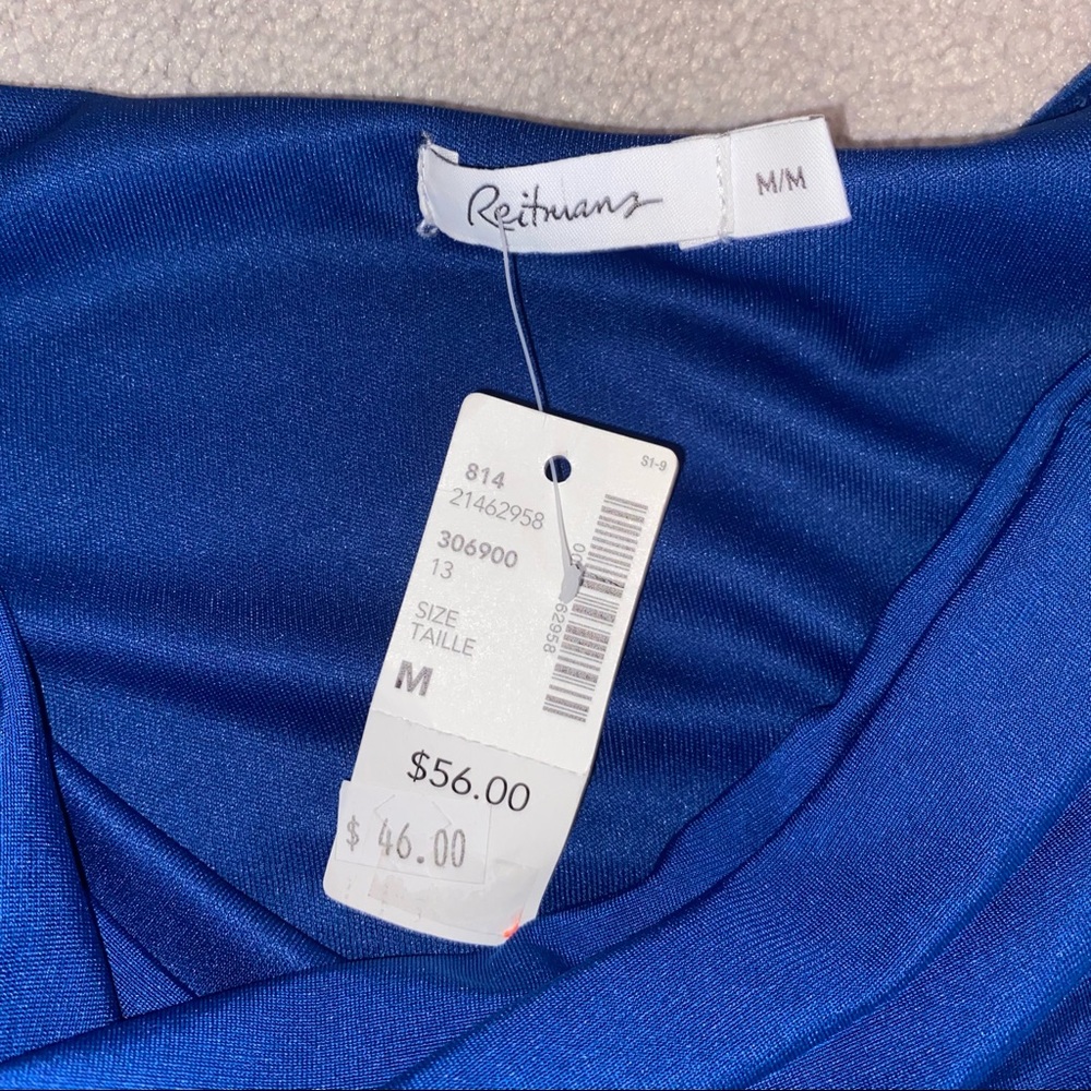NWT Reitmans Bodycon Ruched Sleeveless Dress - Picture 3 of 3
